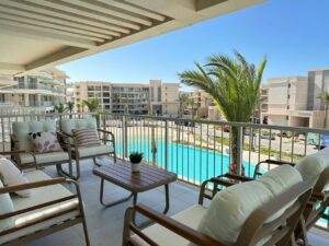 Luxury Chalet Overlooking Lagoon – Marina View  – Marassi north coast