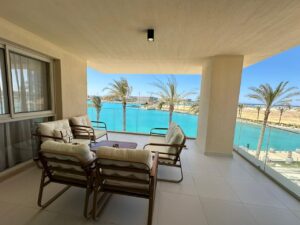 Elegant Chalet Featuring sea and Marina View – Marassi north coast – Marina View