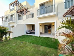 Townhouse 4BR + Nanny room – pool view – Riva lagoon  – Marassi – North Coast