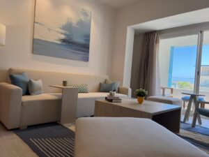 Serviced apartment with sea + pool view – Fouka north coast