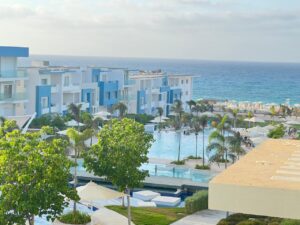 Serviced apartment first row with amazing view in Fouka north coast