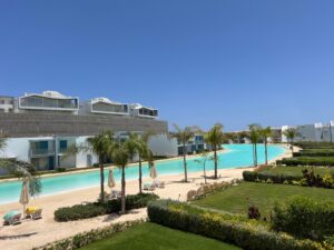 Amazing Apartment 3Bedrooms with lagoon view – Fouka north coast