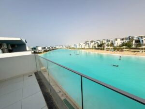 Modern chalet 2BR With amazing Lagoon View –  Fouka Bay – North Coast