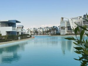 Chalet 3BR + garden – direct lagoon view – Fouka Bay – North Coast